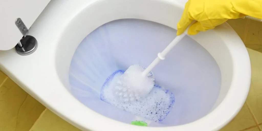 как отбелить унитаз от ржавчины