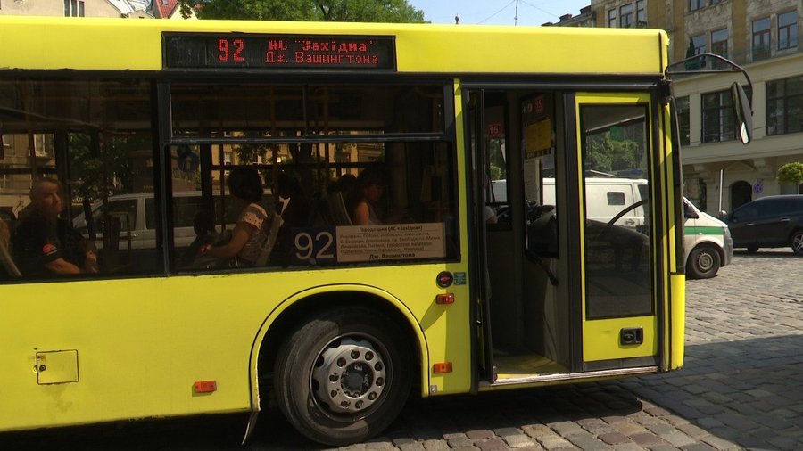 92 автобус Львов