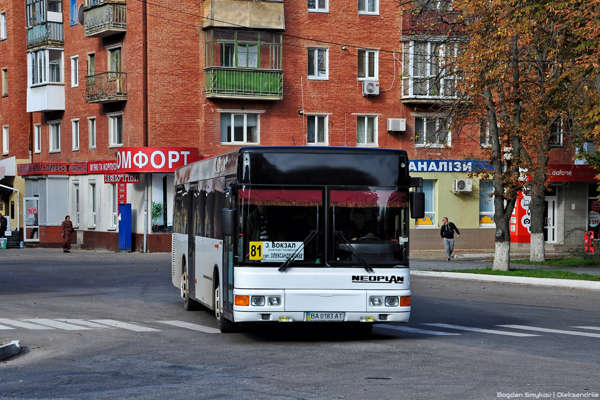 81 автобус Александрия