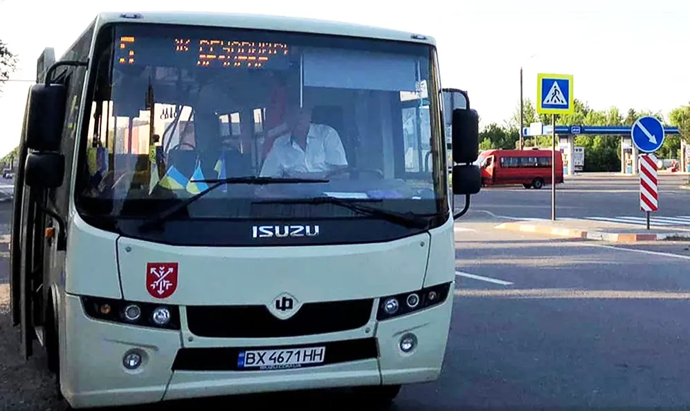 5 автобус Хмельницкий